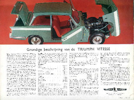 Triumph Vitesse 6 B (Rückseite)